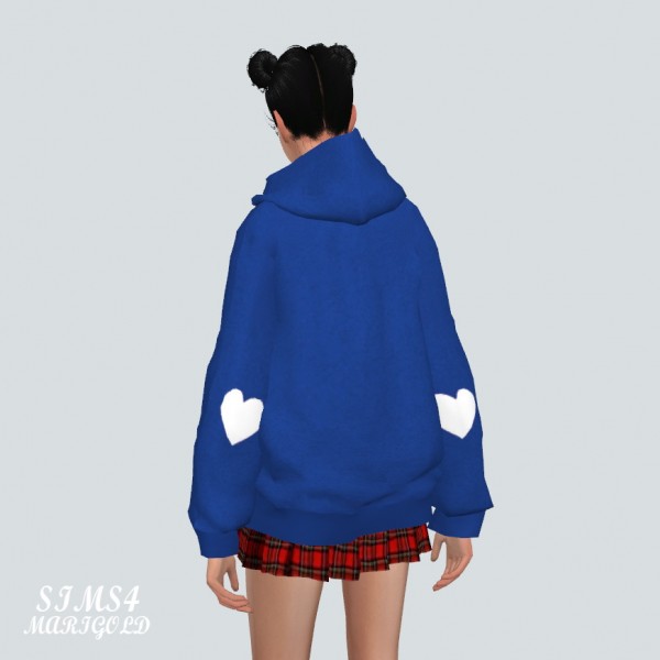  SIMS4 Marigold: PomPom Hoodie