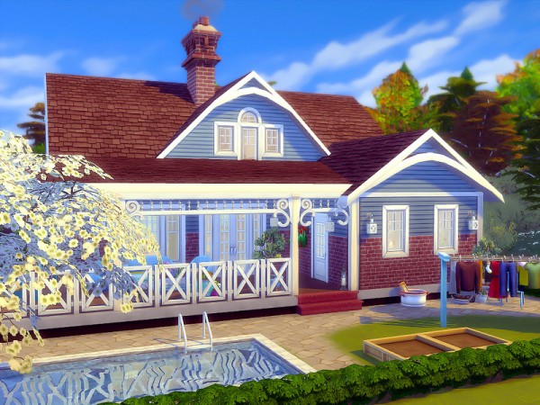  The Sims Resource: Woodside Cottage   Nocc by sharon337