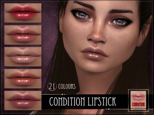  The Sims Resource: Condition Lipstick by RemusSirion