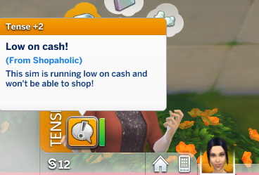  Mod The Sims: Shopaholic Trait by KerriganSaila