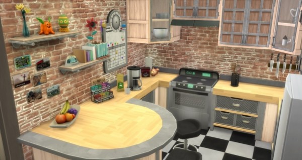  Sims Artists: Appartement 121  Hakim