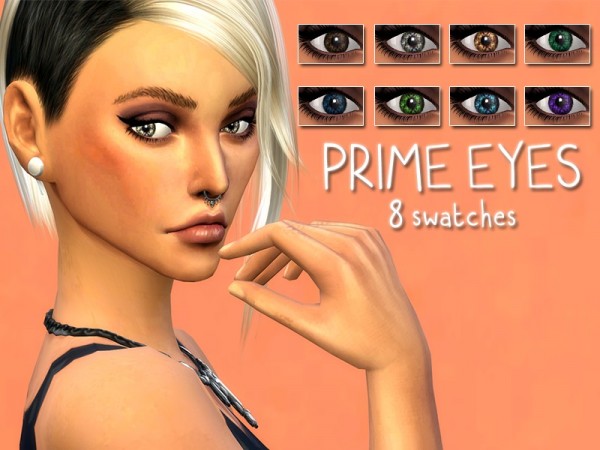  The Sims Resource: Prime Eyes Contacts Set by Paradox Sims