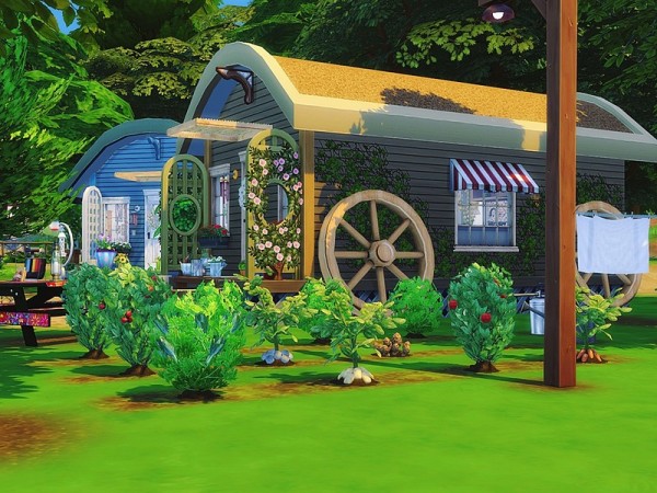  The Sims Resource: Bohemian Dream house by MychQQQ