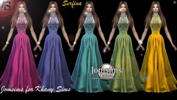  Khany Sims: Serfina dress