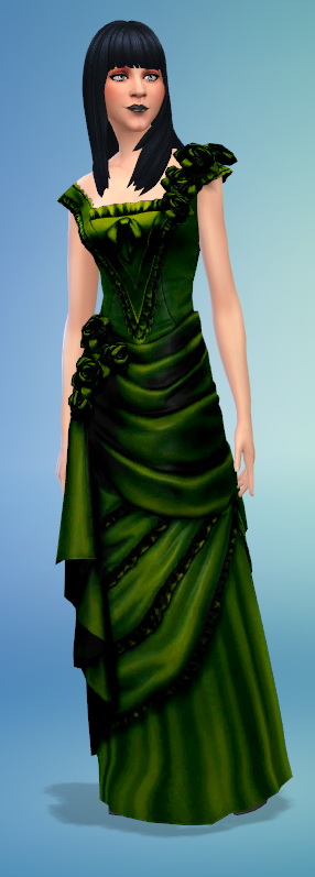  Simsworkshop: Vampire Dresses by Fruitcakesimmer