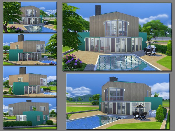  The Sims Resource: Sep out the Line house by matomibotaki