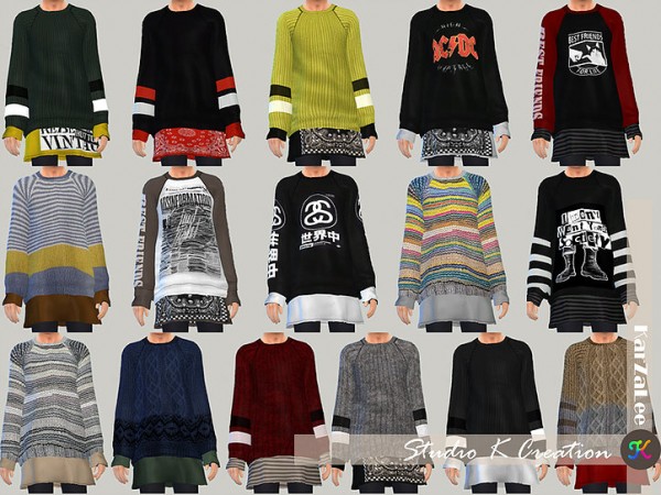  Studio K Creation: Layer sweater