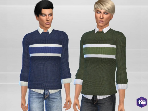  The Sims Resource: Male Shirt by Puresim