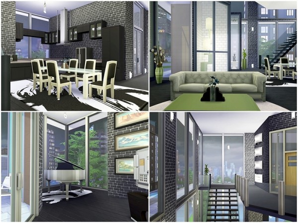  The Sims Resource: High rise apartment on the ground by Moniamay72