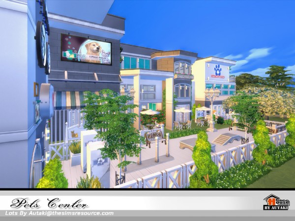  The Sims Resource: Pets Center NoCC by autaki