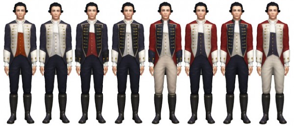  History Lovers Sims Blog: 18th Century army uniforms