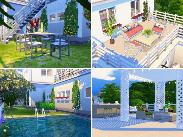  The Sims Resource: Container Life house by MychQQQ
