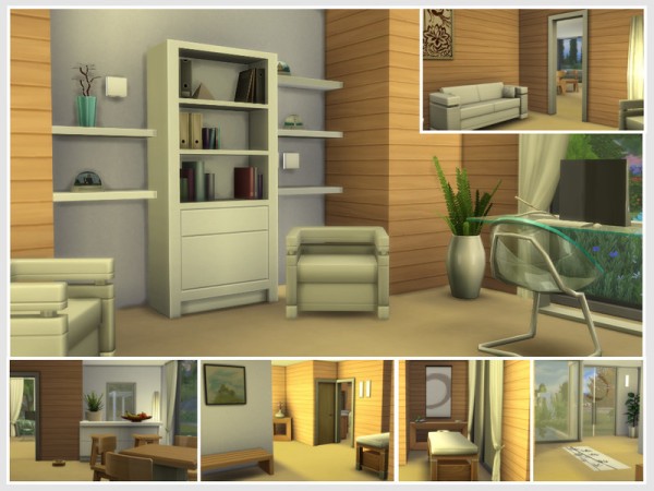  The Sims Resource: Elyssa house (No CC) by philo