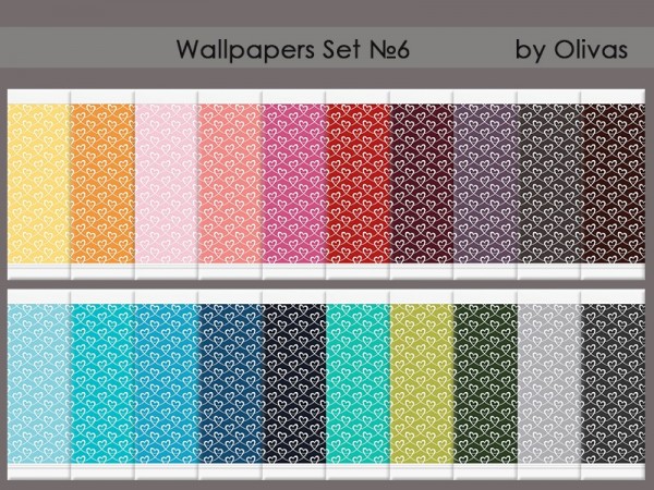  The Sims Resource: Wallpapers Set 6 by Olivas