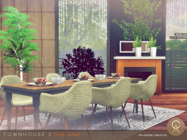  The Sims Resource: Townhouse 3 by Pralinesims