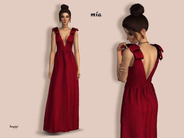  The Sims Resource: Mia dress by Laupipi