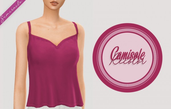  Simiracle: Camisole Crop top recolored