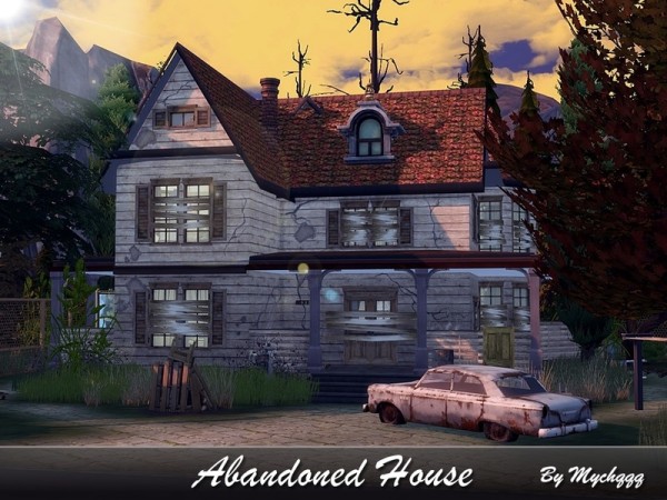  The Sims Resource: Abandoned House by MychQQQ