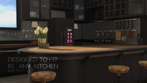  Mod The Sims: H&B Portal   Expensive Refrigerator by littledica