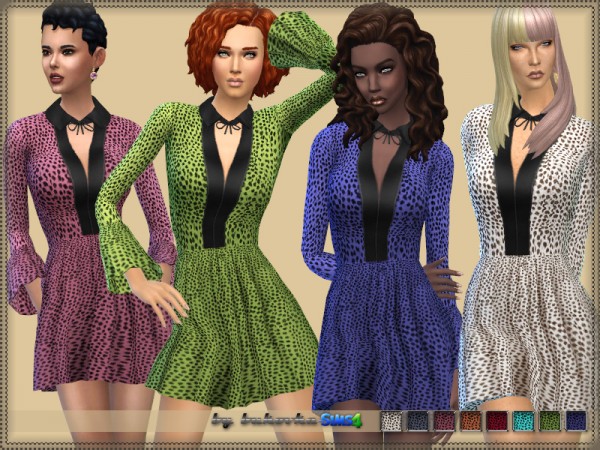  The Sims Resource: Dress Frill 2 by bukovka