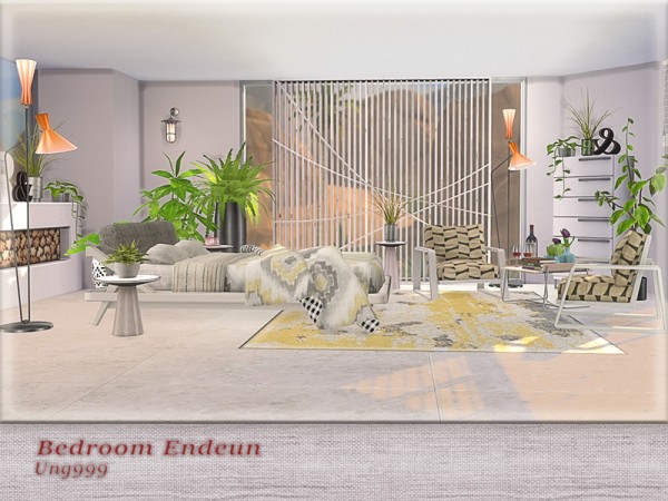  The Sims Resource: Bedroom Endeun by ung999