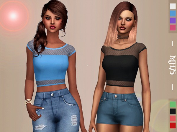  The Sims Resource: Sue Top by Margeh 75