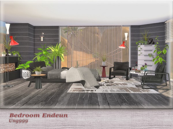  The Sims Resource: Bedroom Endeun by ung999