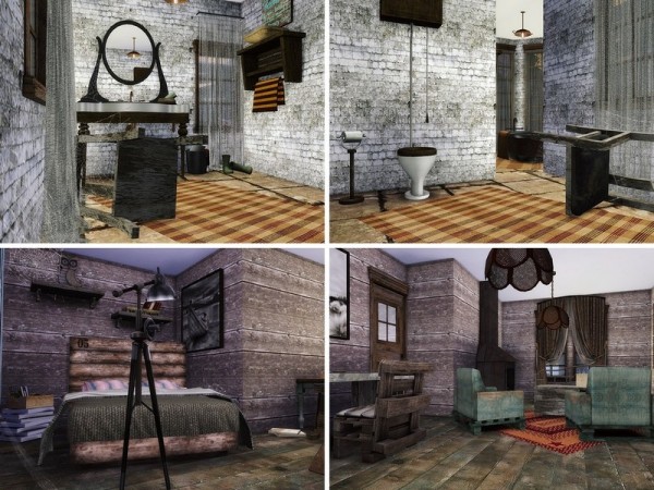 The Sims Resource: Abandoned House by MychQQQ