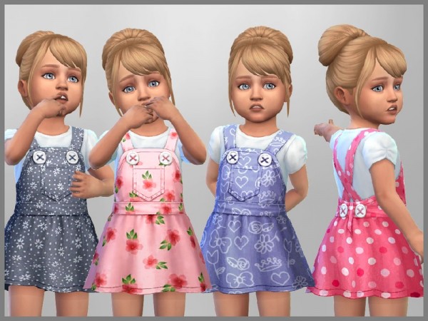  The Sims Resource: Lucy Toddler Dress by SweetDreamsZzzzz