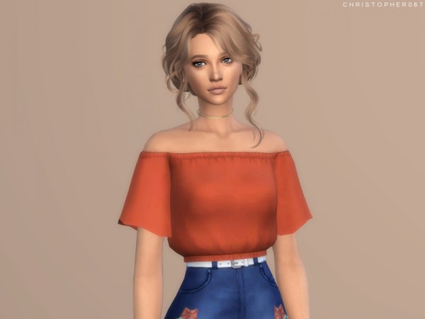  The Sims Resource: Temptress Top by Christopher067