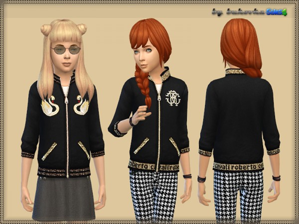  The Sims Resource: Bomb Jacket by bukovka