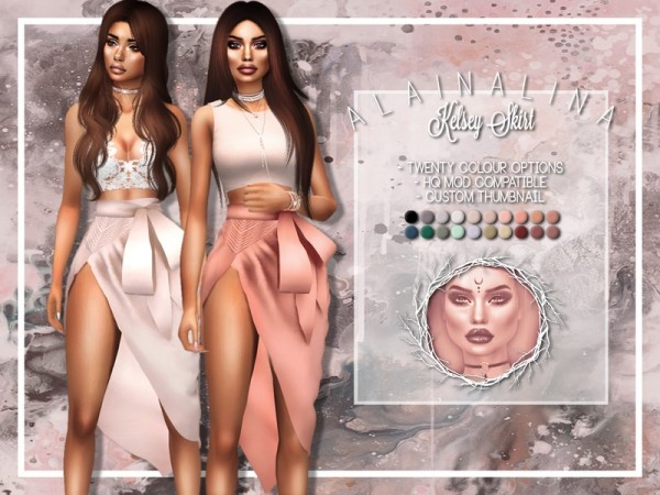  The Sims Resource: Kelsey Skirt by alainalina