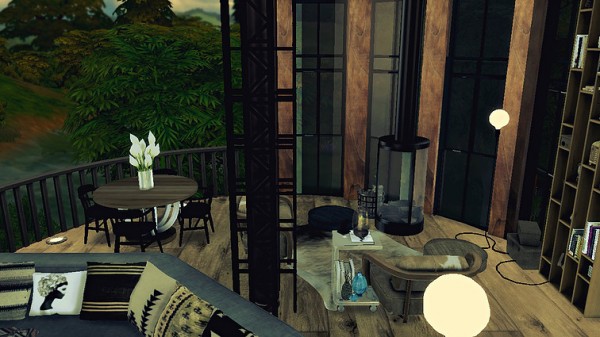  Lafleur 4 Sims: Paarman treehouse