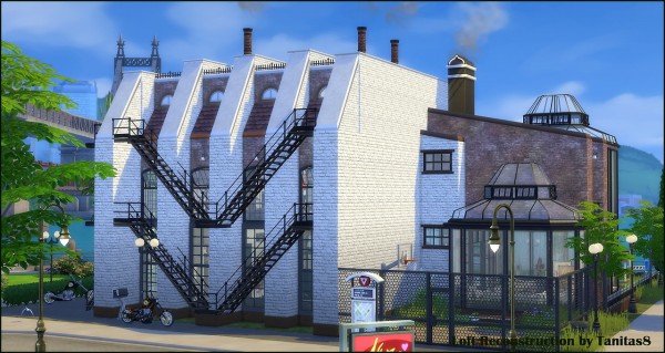  Tanitas Sims: Loft Reconstruction of the factory