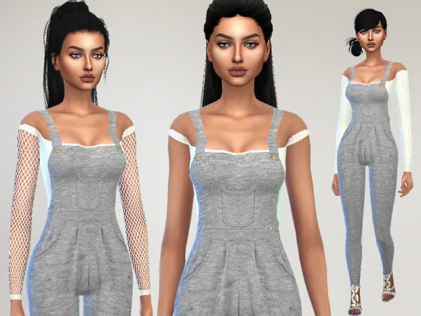  The Sims Resource: Casual Overalls by Puresim