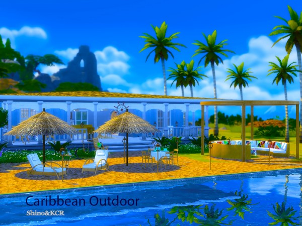  The Sims Resource: Outdoor Caribbean by ShinoKCR