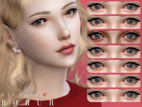  The Sims Resource: Eyebags 07 by Bobur3