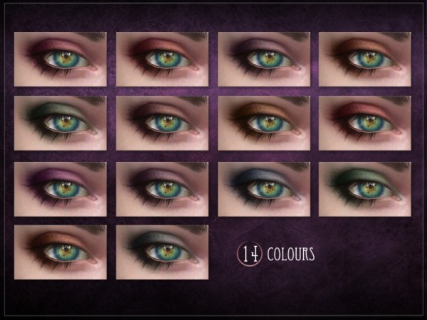  The Sims Resource: Fatal Eyeshadow by RemusSirion