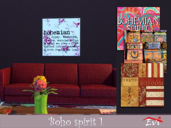  The Sims Resource: Boho spirit 1 by evi