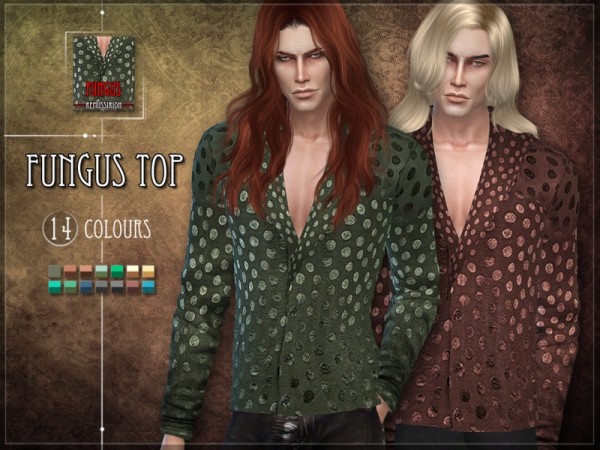  The Sims Resource: Fungus Top by RemusSirion