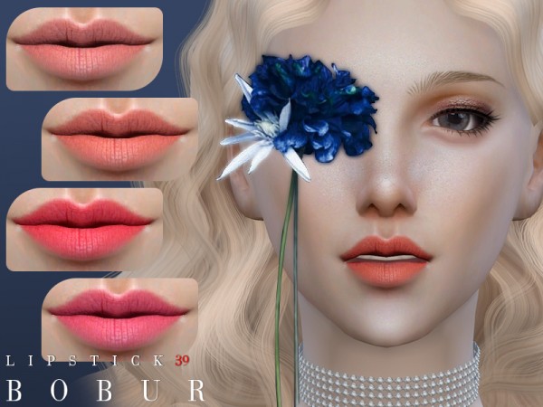  The Sims Resource: Lipstick 39 by Bobur3