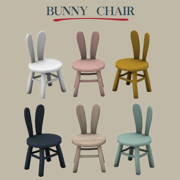  Leo 4 Sims: Bunny chair 2