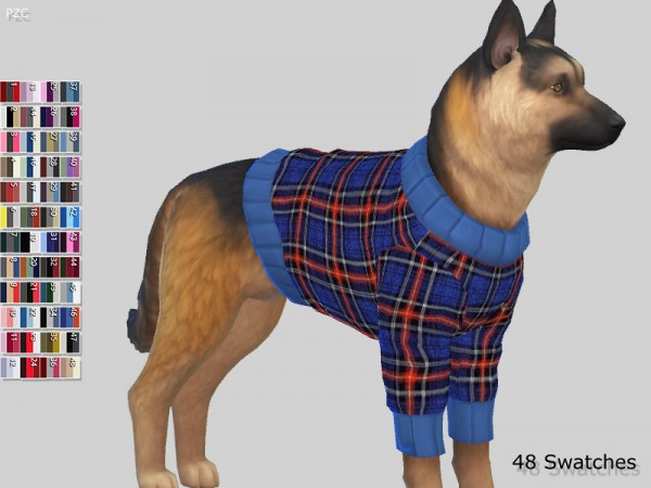  The Sims Resource: Large Dog Sweaters Collection by Pinkzombiecupcakes