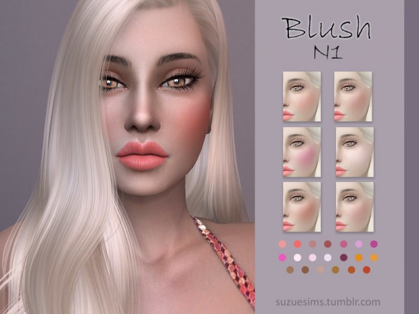  The Sims Resource: Blush N1 by Suzue