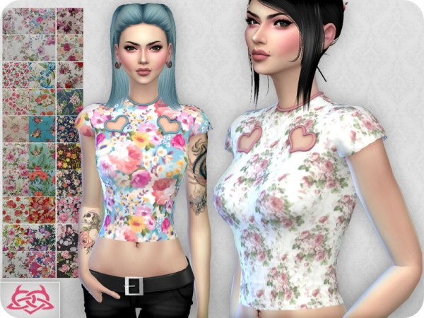  The Sims Resource: My love floral by Colores Urbanos