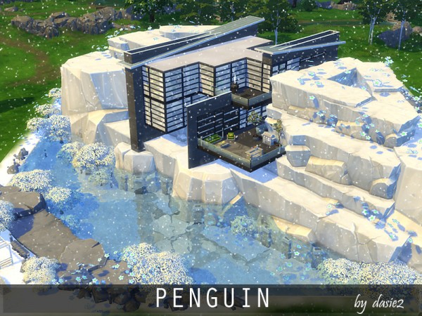  The Sims Resource: Penguin lot by dasie2