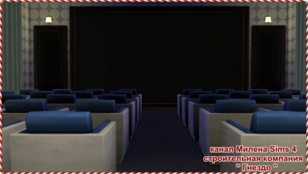  Sims 3 by Mulena: Cinema Simsik