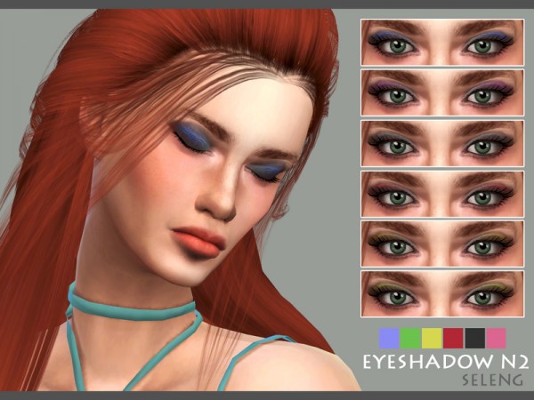  The Sims Resource: Eyeshadow N2 by Seleng