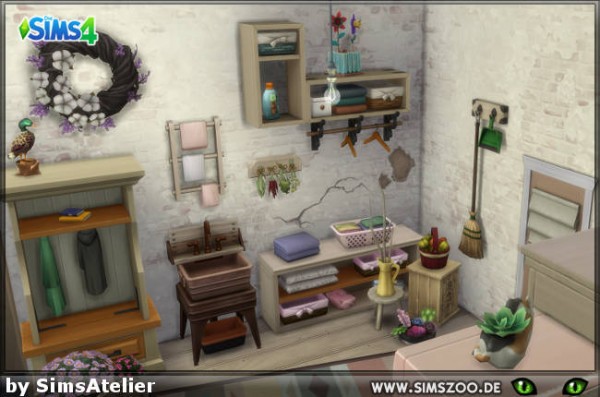  Blackys Sims 4 Zoo: Small laundry by SimsAtelier