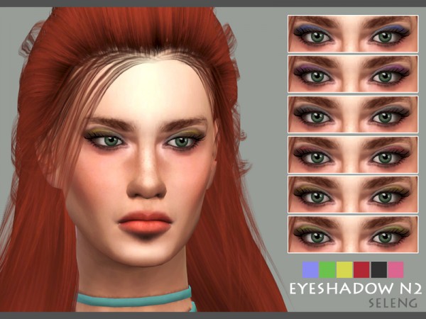  The Sims Resource: Eyeshadow N2 by Seleng